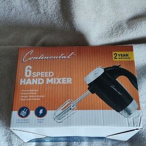 Black Hand Mixer - 6 Speed